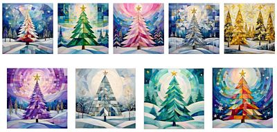 Holiday Hues 9 Card Box Collection