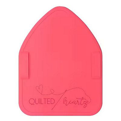 Quilted Heartz- Binding Eaze Coral