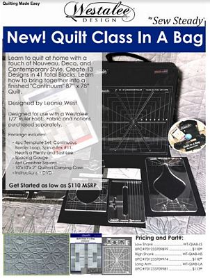 Quilt Class in a Bag Long Arm