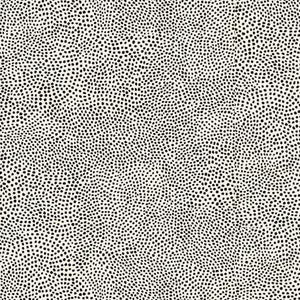 QT Floral Allure Cream Black Dots