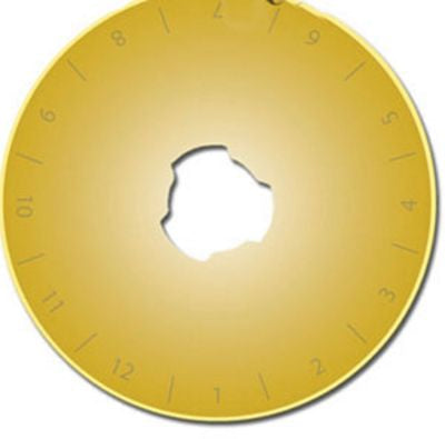 Gold Titanium Rotary Blades10p