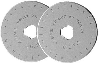 Olfa Repl Blade 45mm 2pk