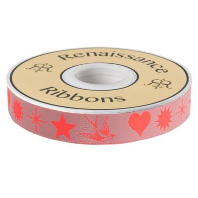 Fairy Flakes Ribbon in Cosmic 7/8in