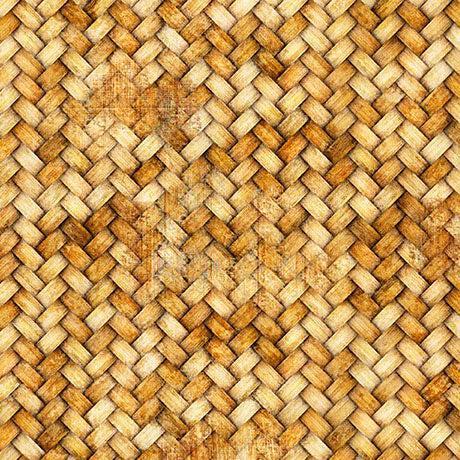 Rattan Basketweave Texture Lil Farmers Cotton 44"/45" Fabric Per Yard