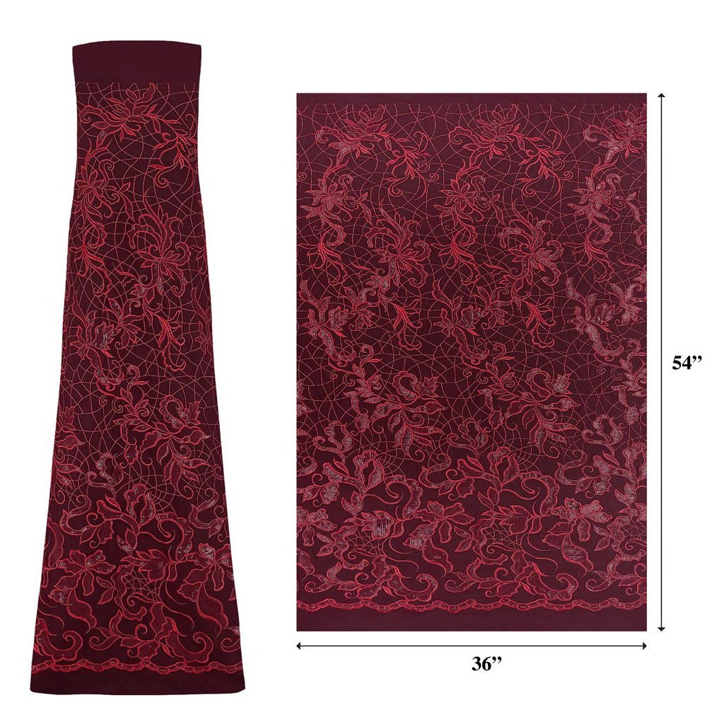 Renaissance Stretch Mesh Sequin Fabric | Blue Moon Fabrics