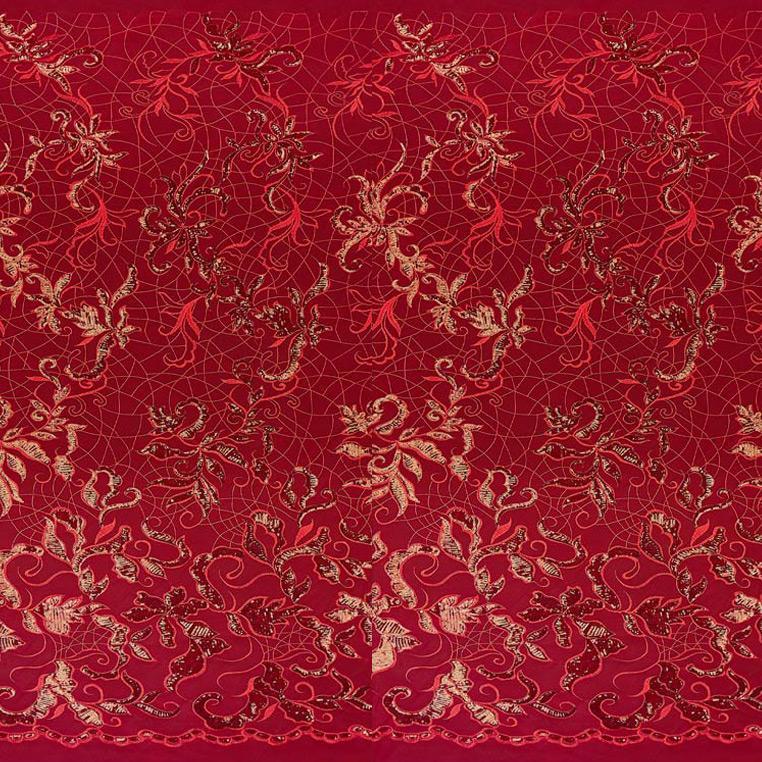 Renaissance Stretch Mesh Sequin Fabric | Blue Moon Fabrics