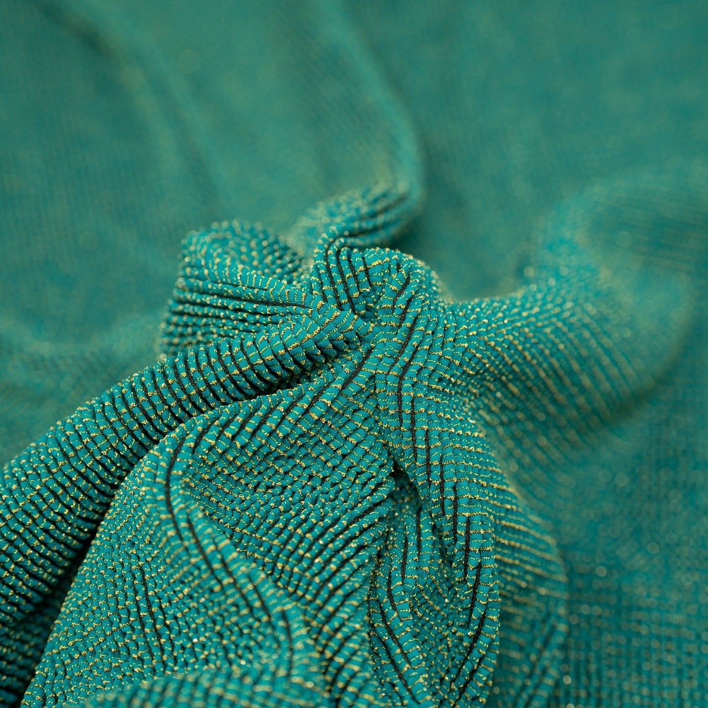 Ritzy Crinkle Nylon Polyester Spandex with Metallic Fabric | Blue Moon Fabrics