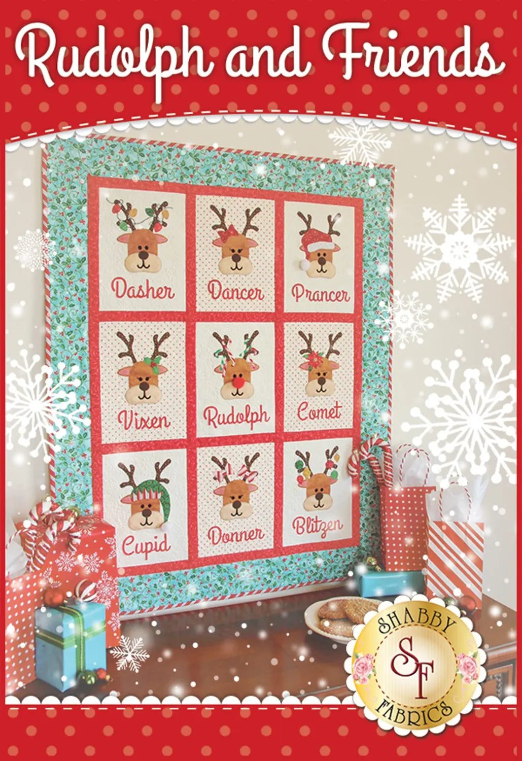 Rudolph And Friends Quilt