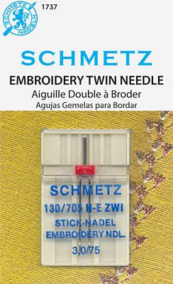 Schmetz Double Emb 1pk s3.0/75
