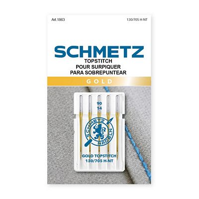 Schmetz Gold Topstitch 90/14 130/705H-NT