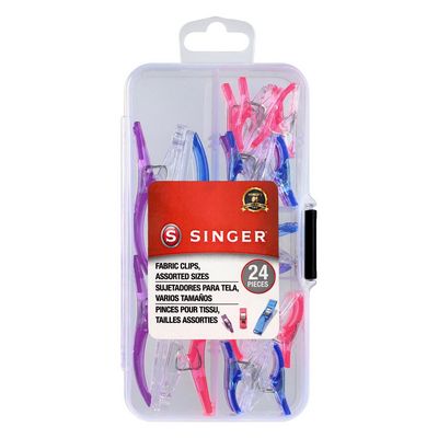 Fabric Clips - Singer Assorted Fabric & Craft Clip