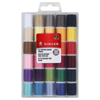 Thread Pack - Singer 30 Piece Multi-Purpose Thread
