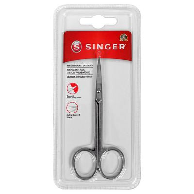 Embroidery Scissor 4in Singer