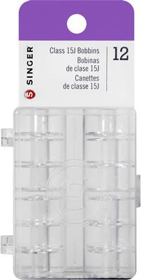 Bobbin Class 15J Plastic 12-Pk