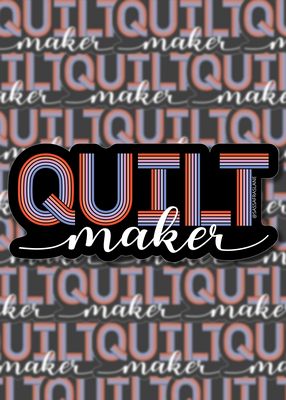 Quilt Maker Stickers