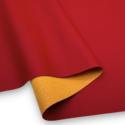 Faux Leather-Cherry Red 18 in x 54 in