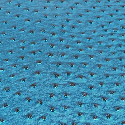 Faux Ostrich- Bright Blue 18 in x 54 in