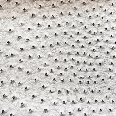 Faux Ostrich-Very Light Gray 18 in x 54 in