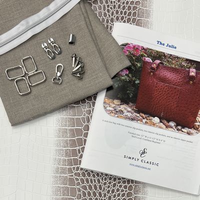The Julie Maker's Kit - Brown/White Crocodile