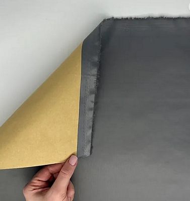 Adhesive Lining - Gray 18 in x 54 in