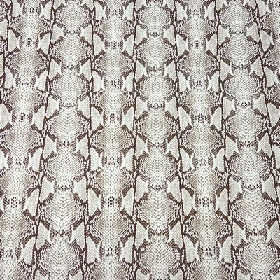 Faux Geometric Snake - Brown/White 18 in x 54 in