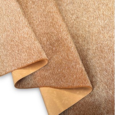 Faux Hair on Hide - Golden Brown 18 in x 54 in