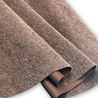 Faux Hair on Hide - Ash Brown 18 in x 54 in