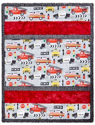 Bambino Cuddle Kit Road Rescue 28 in x 37 in