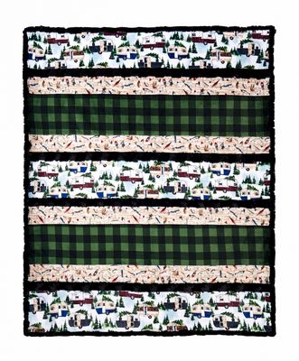 Crazy 8 Cuddle Kit Happy Camper 58in x 68in