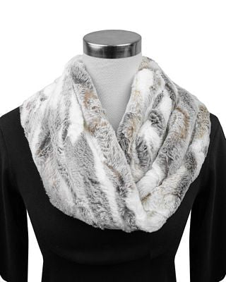 Infinity Scarf Kit 19in X 36in Himalayan Pewter