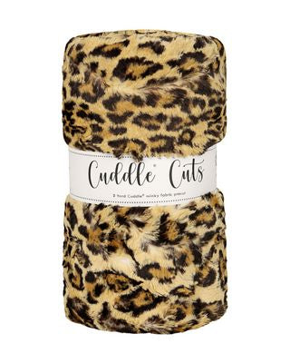 Luxe Cuddle Cut 2Yd-Leopard Sand