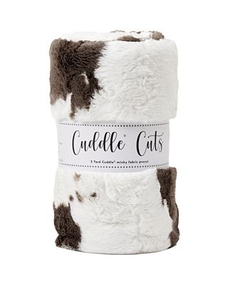 2yd Luxe Cuddle Cut Calf Brownie