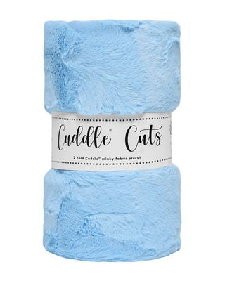 2yd Luxe Cuddle Cut Hide Baby Blue