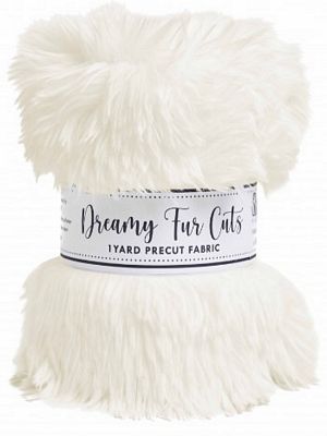 Dreamy Fur 1 Yard Precut Ivory