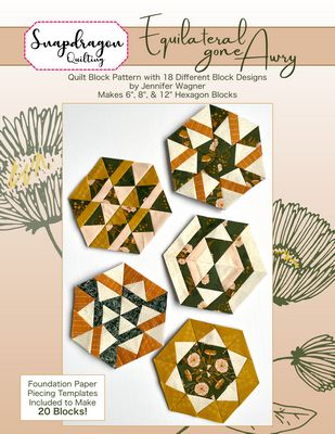 Equilateral Gone Awry Quilt Block Pattern