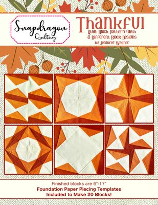 Thankful Quilt Block Pattern