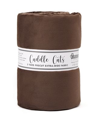 3 Yard 110in Cuddle Cut Brown