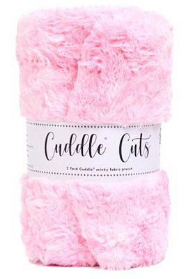 2 yd Luxe Cuddle Cut Galaxy Blush