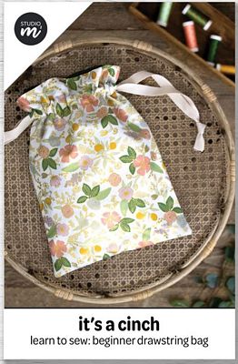 It's A Cinch Drawstring Bag Pattern