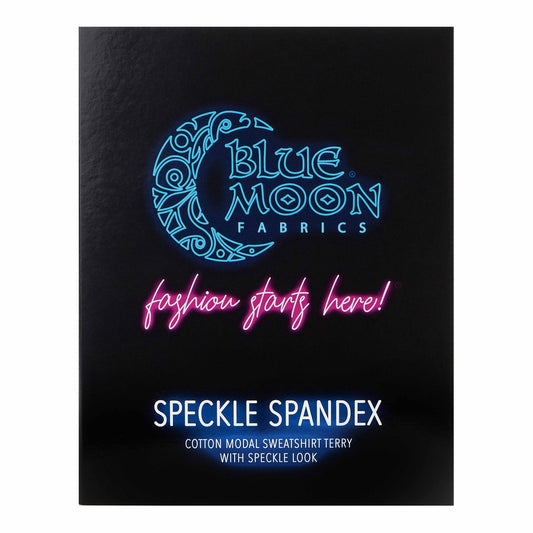 Speckle Cotton Polyester Modal Spandex Color Card | Blue Moon Fabrics