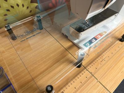 Ruler Work Glider Sew Steady