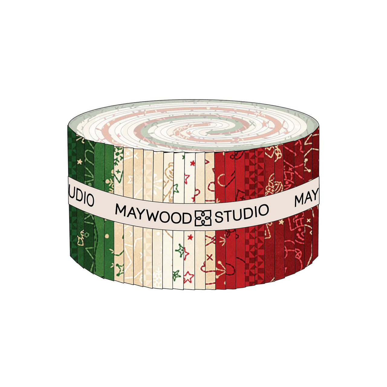 Christmastime 2.5" Strips (40pc)