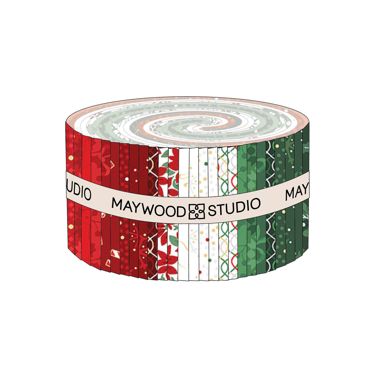 Merry Mix - 2.5" Strips (40 pcs)