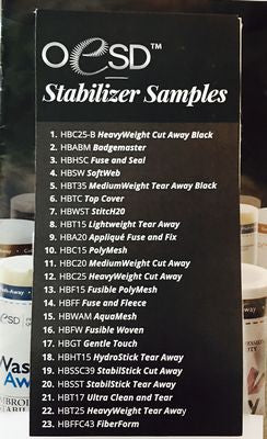 Stabilizer Brochure w/ Samples