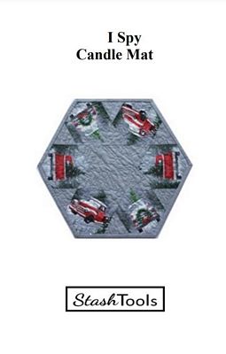 I Spy Candle Mat