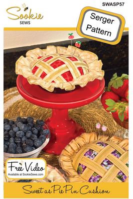 Sweet as Pie Serger Pin Cushion