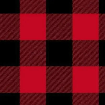 Red Buffalo Plaid Cotton Wideback Fabric per yard