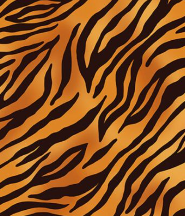 BL Skin Deep Rust Tiger Skin 1650-33