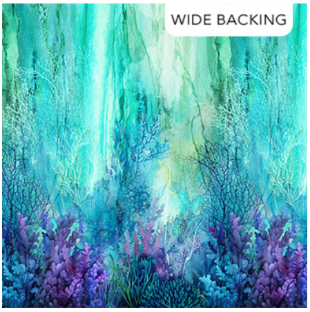 NC Coral Reef Wide Back Turq Multi