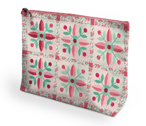 RB Lori Holt Berry & Sage Vinyl Project Bag